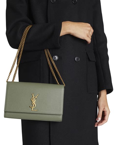 saint laurent kate monogram ysl medium wallet|Kate Handbags Collection for Women .